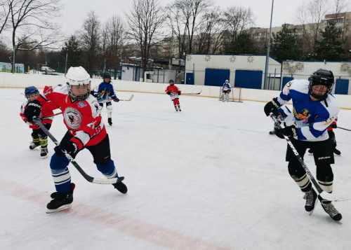 Бесплатная секция по хоккею в парке "Ангарские пруды" от 7 до 14 лет. 